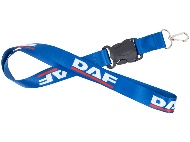 Шнурок с карабином, DAF (синий) (0050/DAF C)